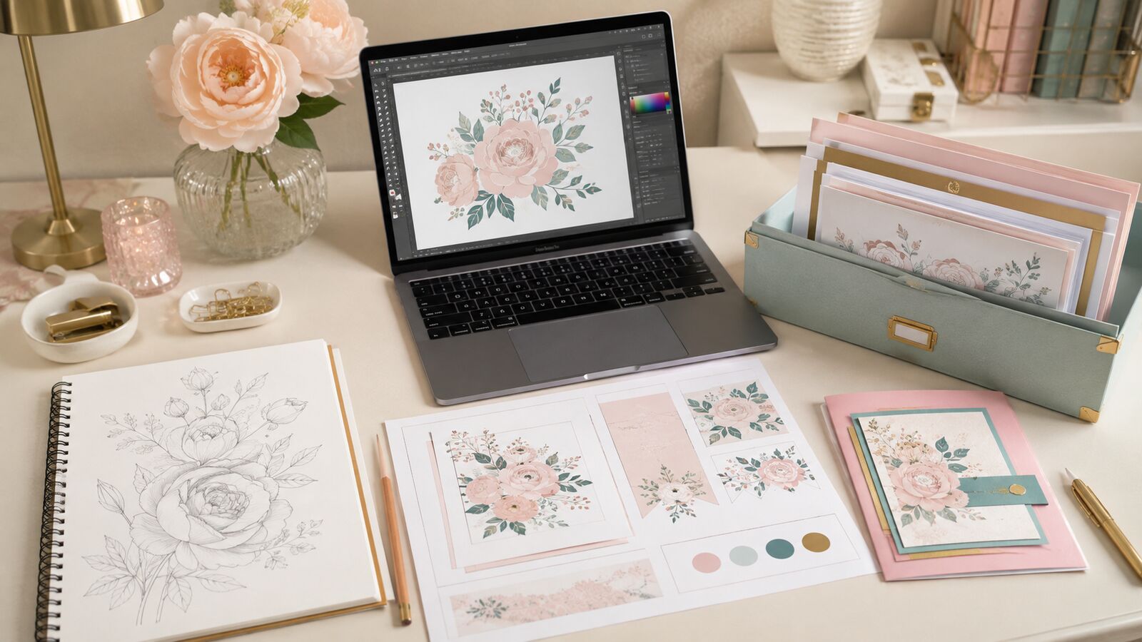 How NorthByLori Studio Builds a Digital Craft Project
