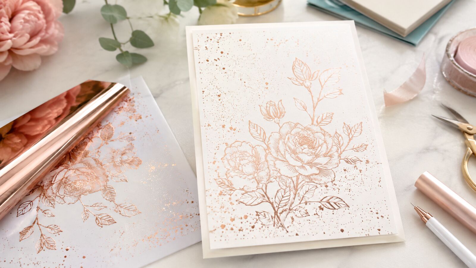 Toner Foiling for Beginners: How to Create Beautiful A2 Card Backgrounds at Home
