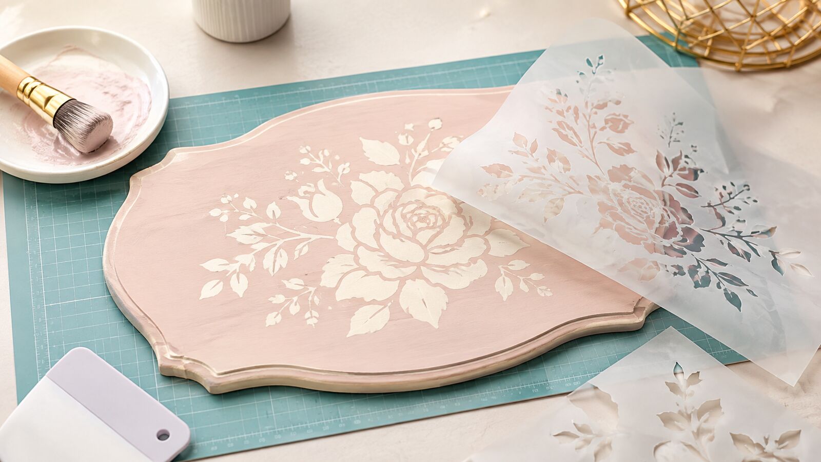 How to Make a Reusable Craft Stencil With Cricut