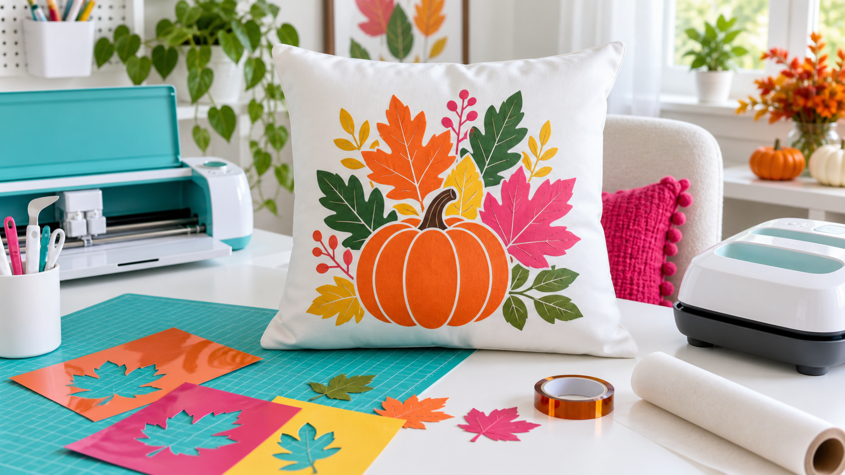 Infusible Ink for Beginners: Make a Colorful Fall Pillow